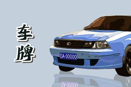 车牌吉凶的常见